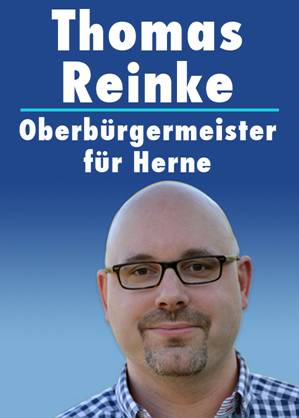 In einer Pressekonferenz stellte Thomas Reinke, Oberbürgermeisterkandidat ...