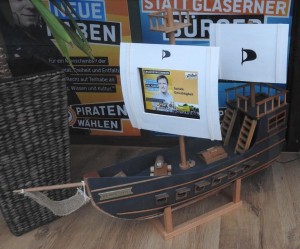 Modell Piratenschiff